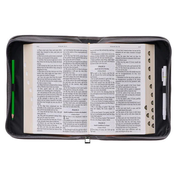 Faith I Can Only Imagine Wooden Cross Bible Cover