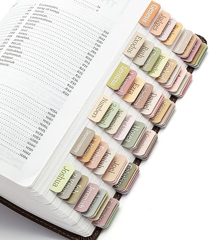 Bible Sticky Bookmarks