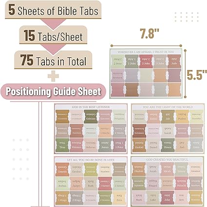 Bible Sticky Bookmarks