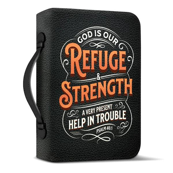 Firefighter God Is Our Refuge Bible Cover