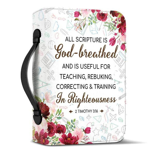 All Scripture Is God Breathed Bible Cover