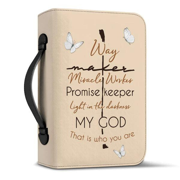 Way Maker Miracle Keeper Knights Templar Bible Cover