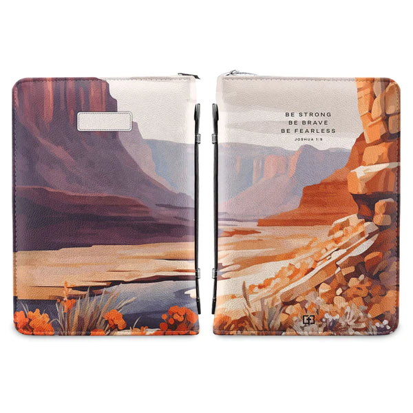 Be Strong Be Brave - Grand Canyon Bible Cover