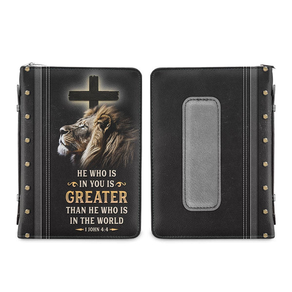 He Who Is In You Is Greater Than He Who Is In The World Bible Cover