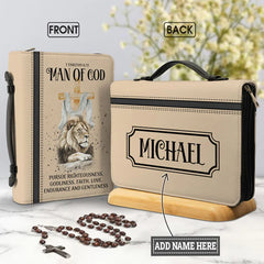 Man Of God - White Lion Fight Bible Cover