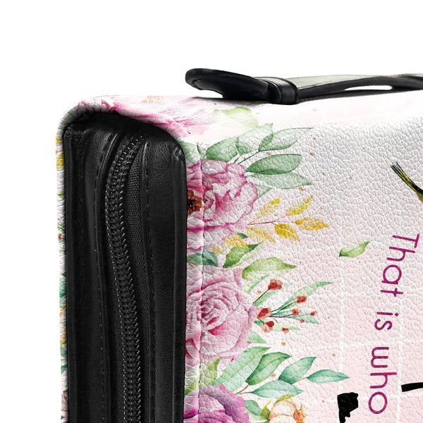 Way Maker Miracle Worker Hummingbird Flower Bible Cover