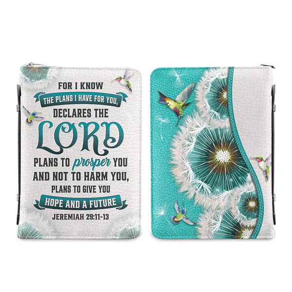 Plans To Give You Hope And A Future Jeremiah 29 11:13 Bible Cover