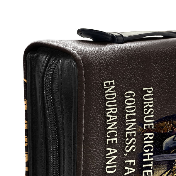 Man Of God - Lion Warrior Bible Cover