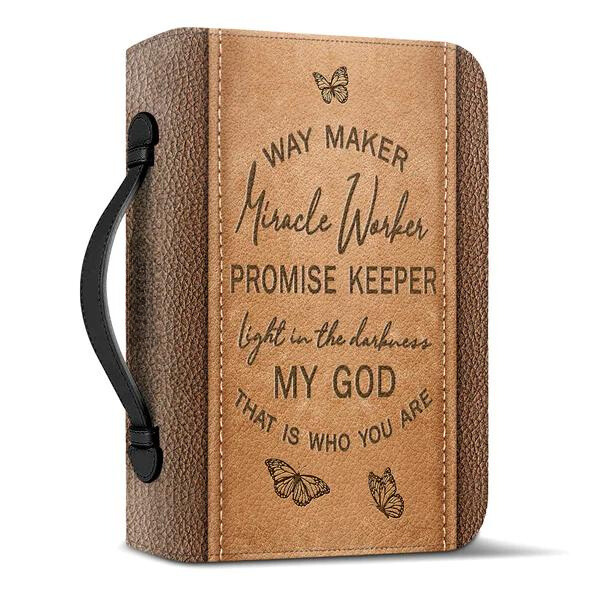 Way Maker Miracle Worker Bible Cover