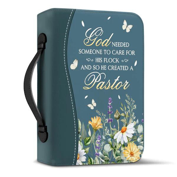 God Needed Someone To Care For His Flock Bible Cover