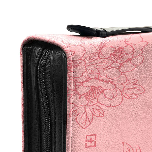 Trust In The Lord With All Your (Pink Floral) Bible Cover